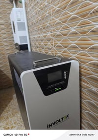 تم بعون الله وتحت رعايته وكرمه  تنصيب منظومه.مستقبليه ذات سعة 15 امبير...