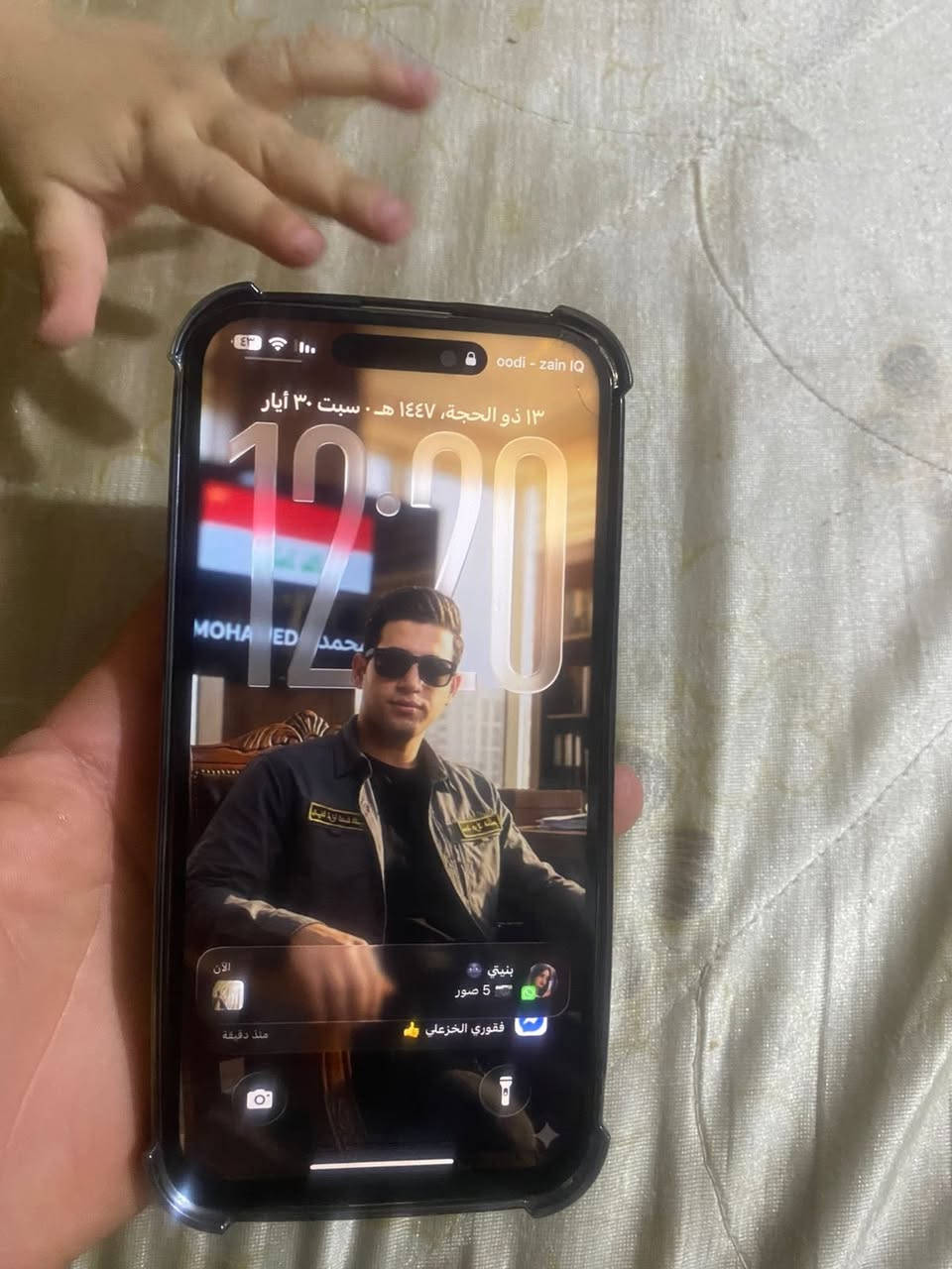سلام عليكم جهاز 14 برو ماكس

مبدل شاشة وفيس واكف الباقي مكفول 

بطارية 🔋 تقره 78 ذاكره 250 

 
 رقم الهاتف ***********

بغداد لامين سعر 550
