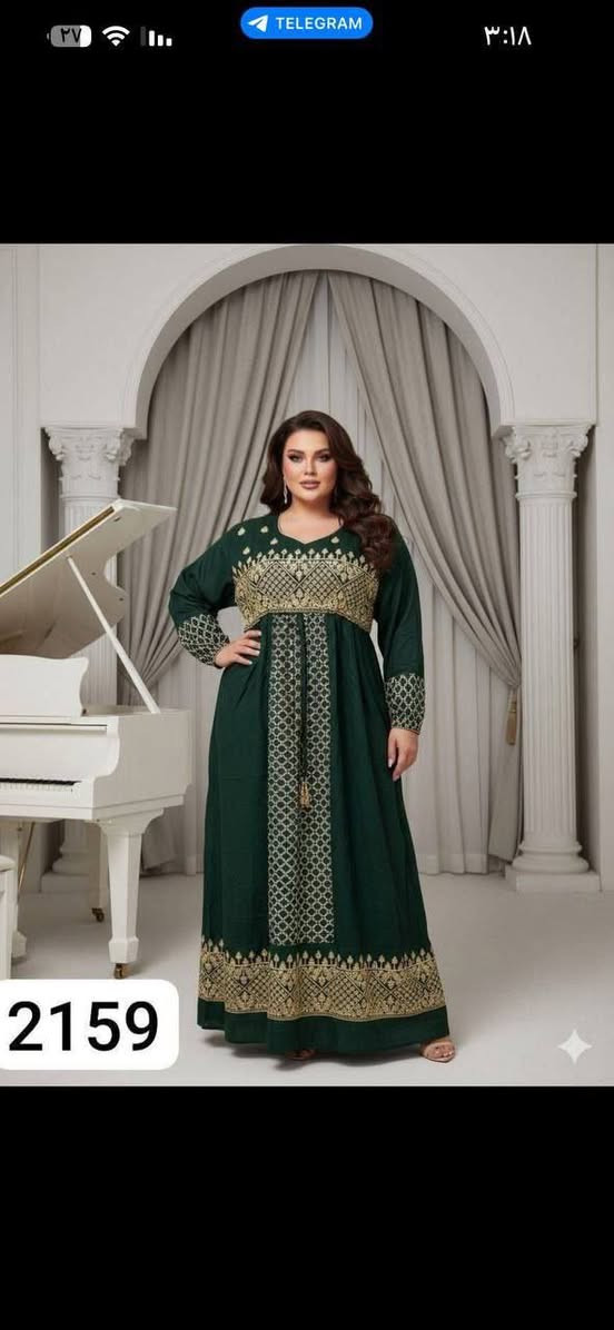 �✨ موديلات العيد وصلت وبفخامة غير شكل ✨🎉
تصاميم هندية تخبل 👑
(((((((((جمله فقطططططط)))))))))
دراعة كشمير هندي راقية 
بتفاصيل ما تتكرر 💎
تطريز فاخر 
ولمعة أنيقة ✨
شغل مرتب يبين الهيبة 
والحضور القوي 🌟
خامة مكفولة وثقيلة
تدل ع الجودة الأصلية 🔥
قماش راقي ثابت لون وثابت تفصيل 

👗
القياسات L. XL. XXL. XXXL�

https://t.me/hfau76

يوجد توصيل لكافة محافظات العراق


**إذا كنت صاحب هذا الإعلان وتريد حذفه لأي سبب، رجاءا أرسل رسالة إلى الدعم الفني**