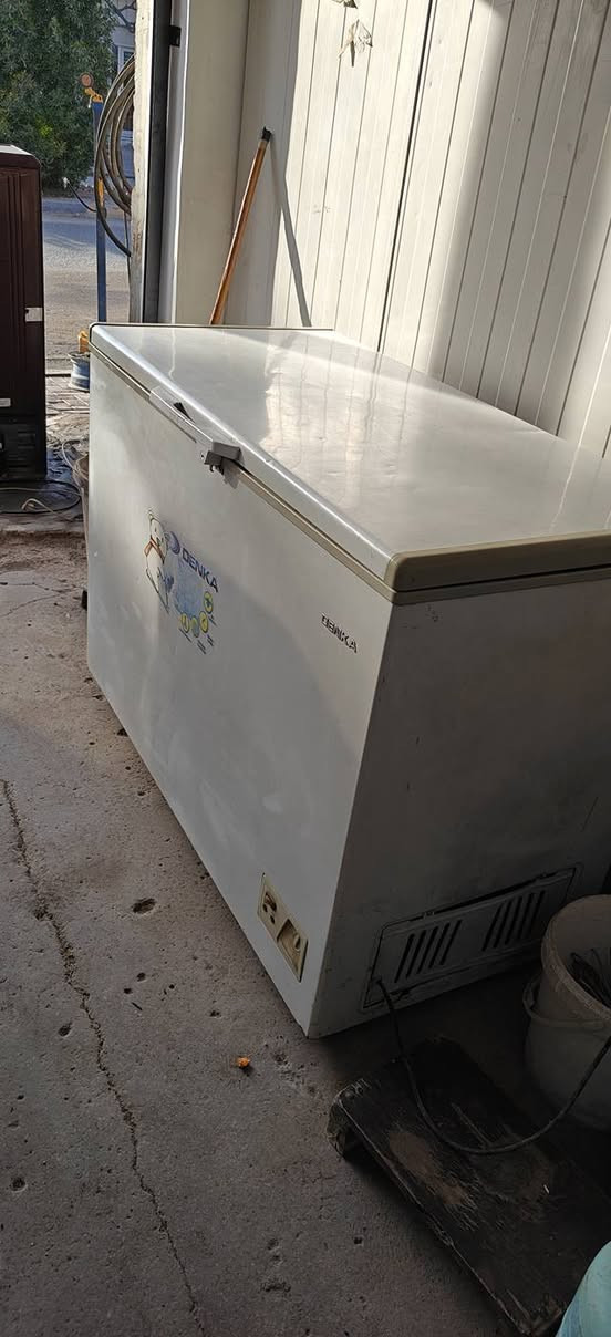 يا الله يارزاق السلام عليكم للبيع مجمده دنكا حجم جبير تبريد ثلج شرط التجميد سعره 150 الف وبيه مجال للطيبين مكاني سايدين انصار قدس ( ***********)
