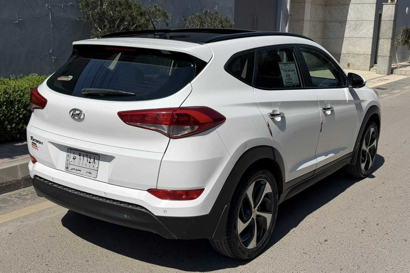 توسان 2018 خليجي بنراما شاشه كامره كراسي كهرباء تبريد خلفي محرك 2000 دوش
تخم تاير جديد قبل سبوع شاده 
بيه بارد باب الخلفي ورا سايق شبرين بارد وبيه 4 اصابع بارد بل بنيد خفيف كلش والباقي مكفوله 
تحويل ثاني يوم بسمك عنوان سياره بغداد الاعضميه 7 ابكار 
السعر ...167... قفل 
***********
