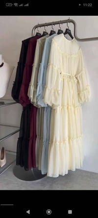 فستان أميرة • شيفون مبطن • قياسات ٣٨-٤٨