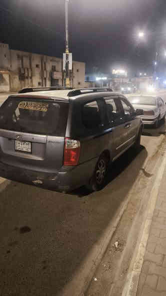 السلام عليكم
سياره كرنفال سيدونا 2007 السعر 115 وبيها مجال مبدله جاملغ وبنيد والباقي مكفول 
***********
