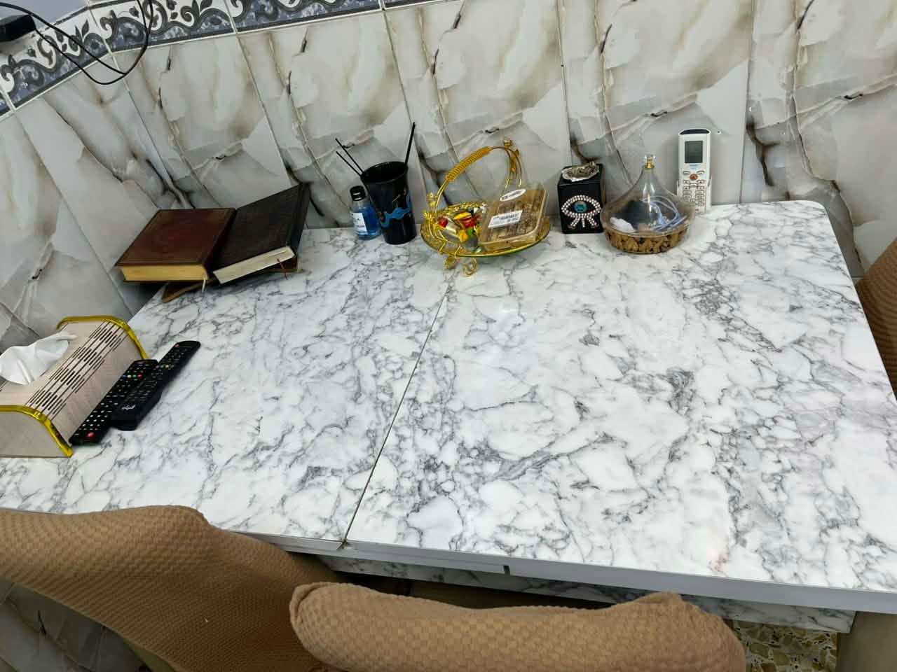 ميز سلايد تركي مع كراسي (٦)
سعر ٢٥٠ وبي مجال


**إذا كنت صاحب هذا الإعلان وتريد حذفه لأي سبب، رجاءا أرسل رسالة إلى الدعم الفني**