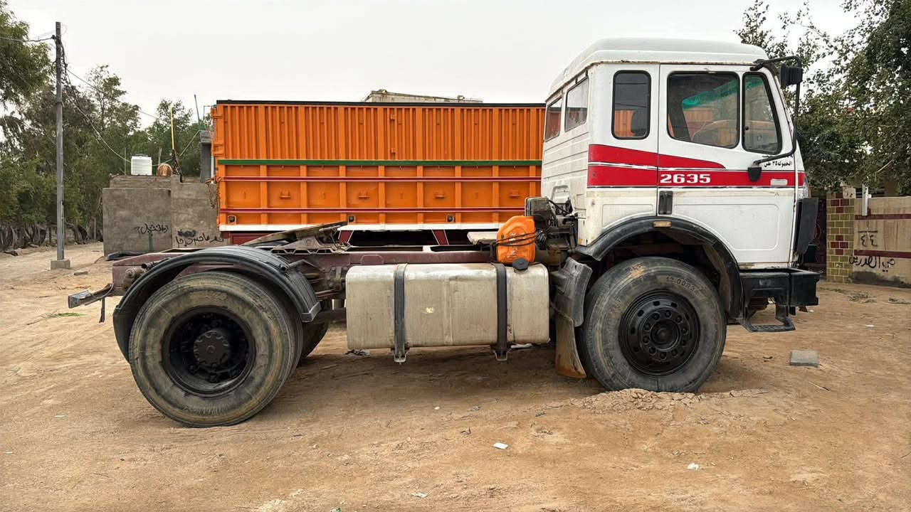 للبيع راس تريله 75محرك28كير11 السعر ١٢٥وبيهارمجال مكان نجف ***********ملاحضه(راس وعربانه ب١٢٥)
