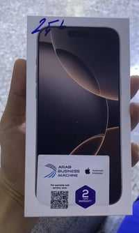 16 PRO MAX ABM 256 GB جديدددد  مليون و٧٥٠ قفل مبي مجال  صليخ شارع تفاح...