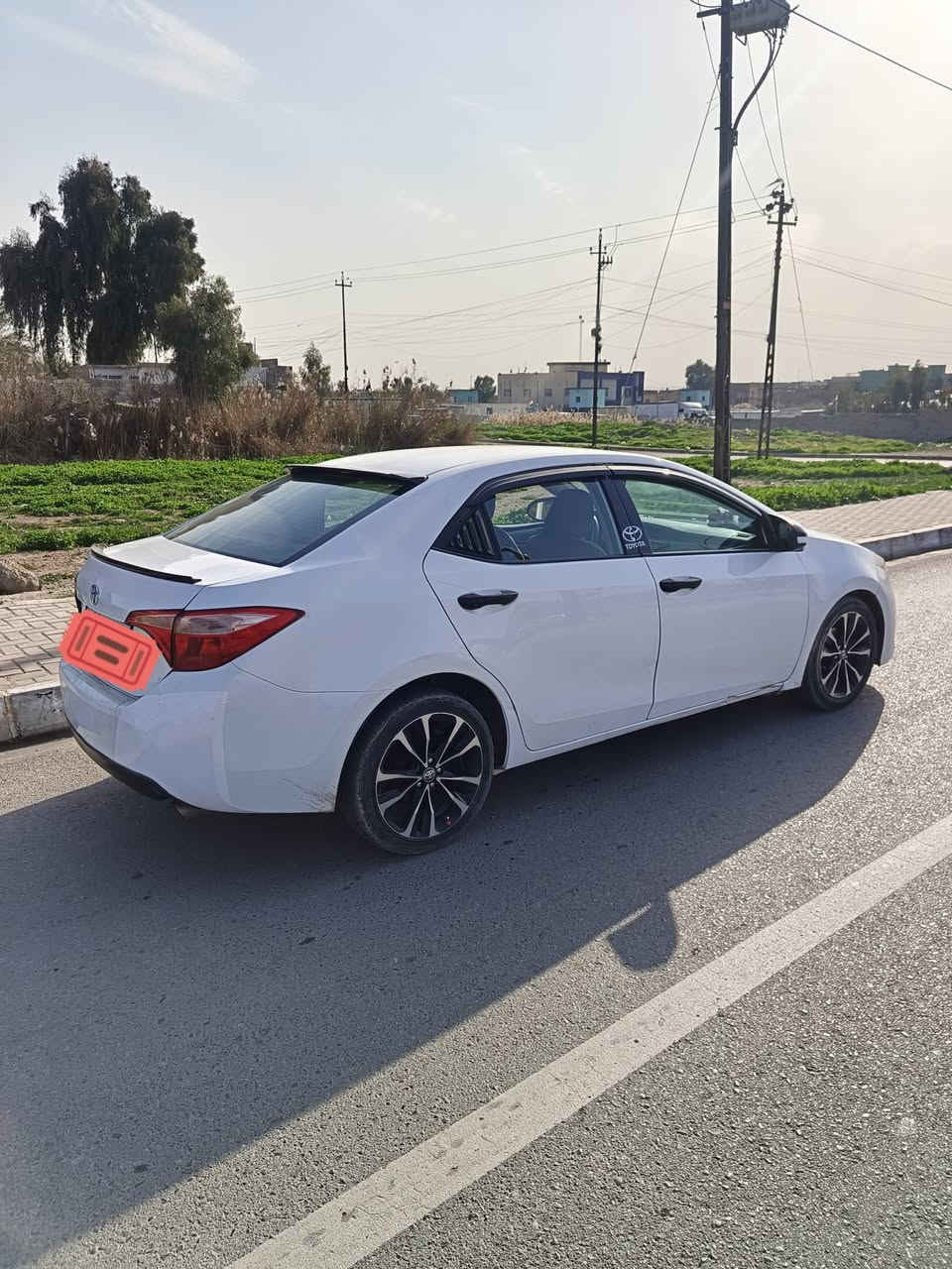 كورلا موديل 2017 ضرر اربع قطع بدون دواخل
سيارة نضيفة و رزنة بيها حجر بيئة 
#السعر 120 بيها مجال ترهم مراوس 
 تفاصيل اكثر خاص او اتصل ‏‪***********‬‏ 
رقم الشاصي 2T1BURHE6HC913266
