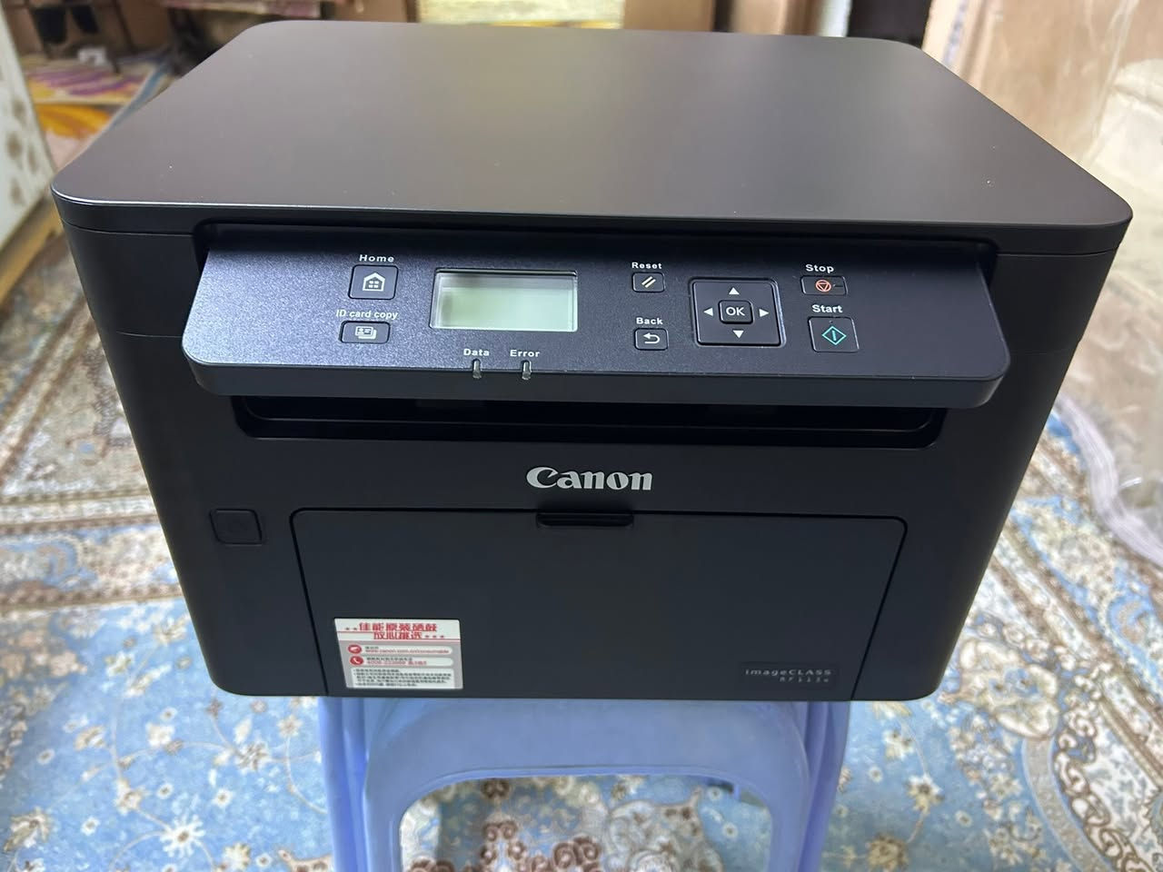 السلام عليكم
طابعة canon imageCLASS MF113W للبيع
نظيفة مابيها اي شي استعمال قليل بدلت حبر حسب ذاكرتي مرتين يعني بداخلها الثالث موجوده حتى الكارتونه مالتها الماسح الضوئي تقريبا مستعمله 5 مرات فقط مو اكثر
السعر 165 الف مكاني نجف و متوفر توصيل


**إذا كنت صاحب هذا الإعلان وتريد حذفه لأي سبب، رجاءا أرسل رسالة إلى الدعم الفني**
