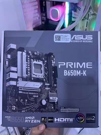 Ryzen 5 7500f • Asus Prime B650m • نظيفات جداً