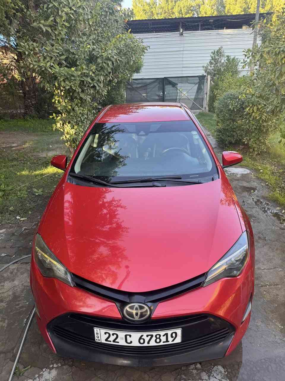 سلام عليكم 
كورلا 2019 مواصفات LE 
للبيع 
سياره جديده أي نقص مابيها 
تخم تاير جديد 
دوشمه عامه 
ماشيه 79 
مكاني بغداد الأسكان 
السعر 147 وبيها مجال بسيط 
رقم ***********
