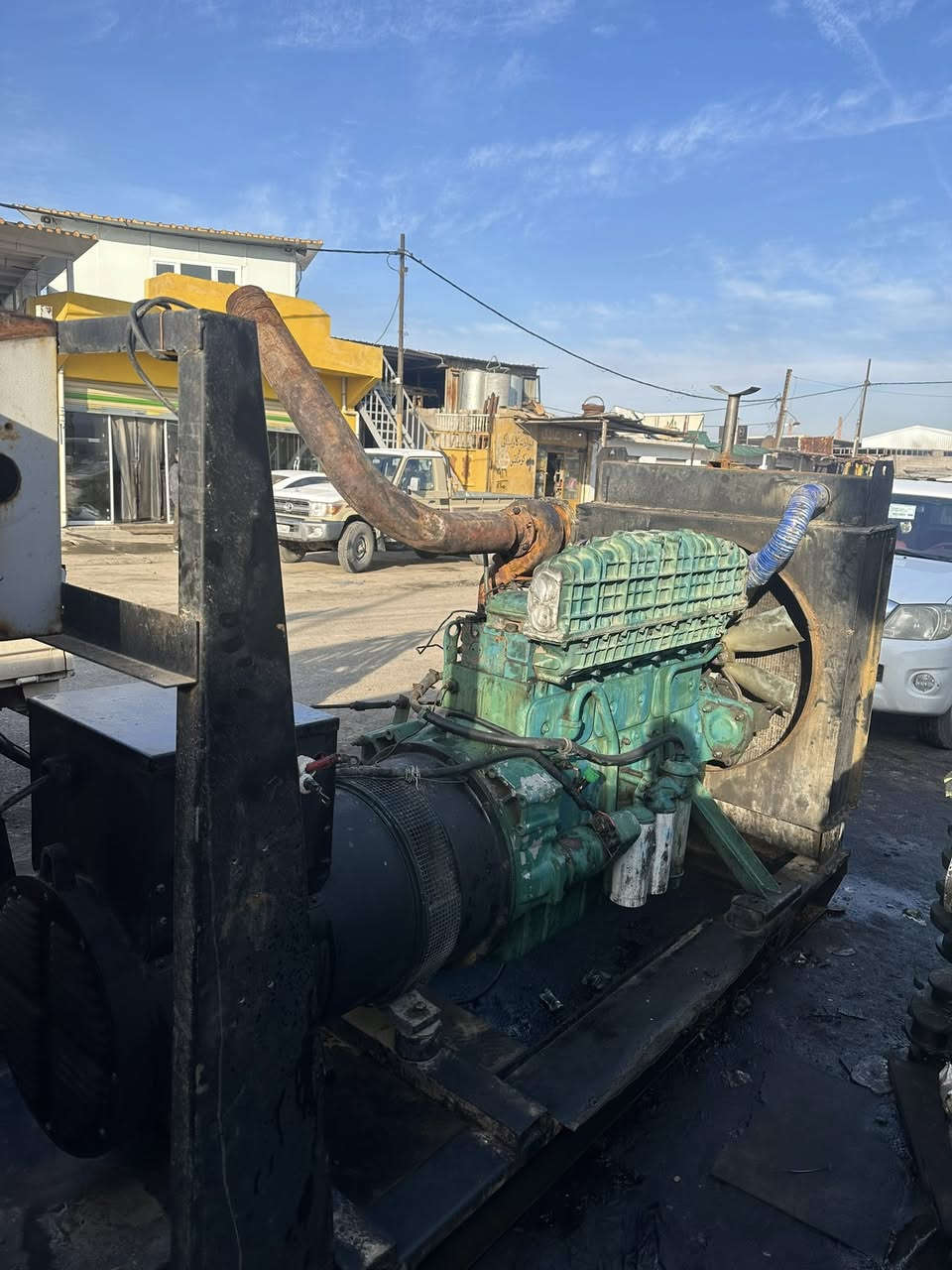 للبيع مولد فالفو G11حجم102بشرط لاصرف و لا بخار توليد 200kavبشرط                                                       
سعر:30$
عنوان :كركوك حي صناعه
رقم موبايل:***********
