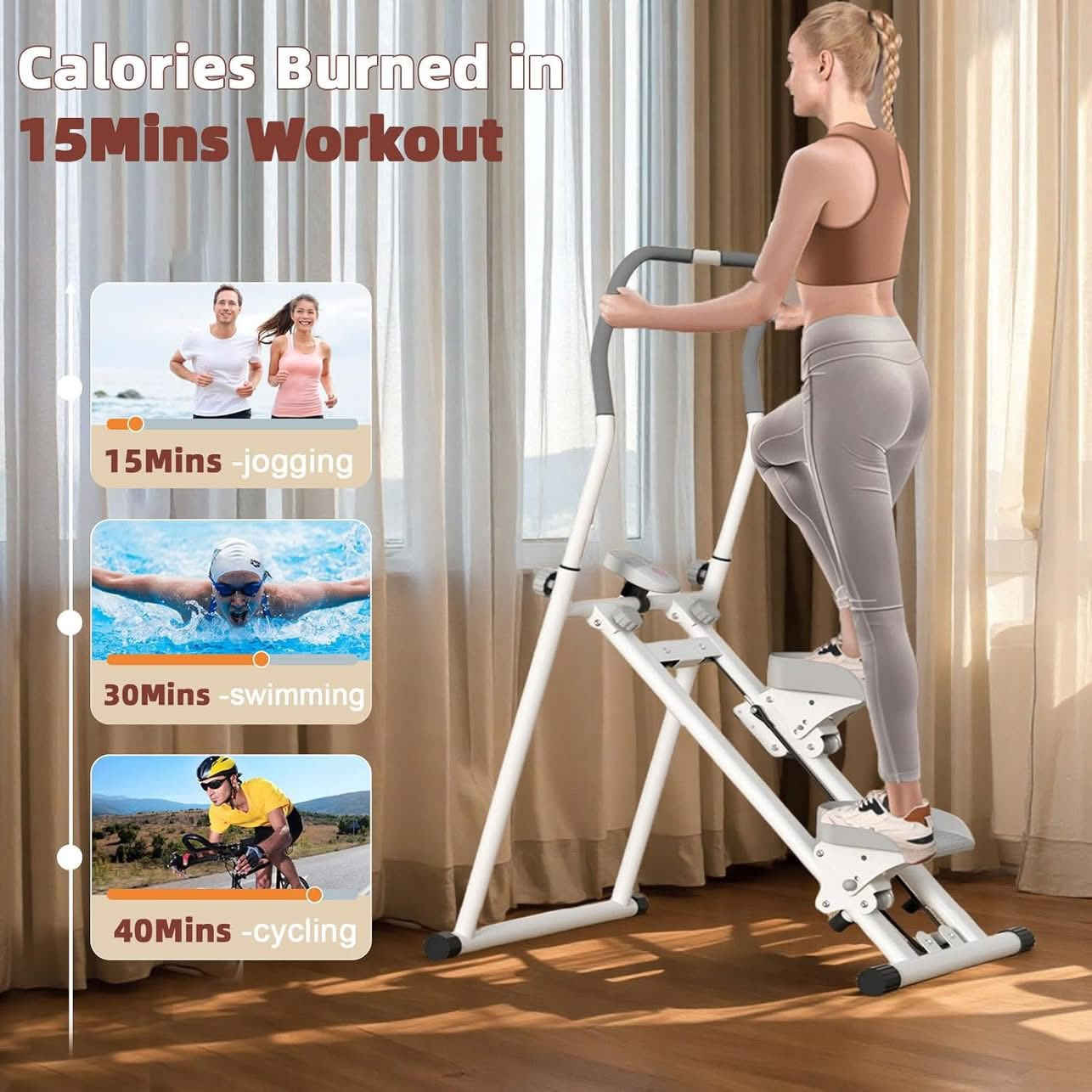 كله في جهاز واحد!!
✅ حرق الدهون + تشكيل المؤخرة + تنحيف الساقين

سلم ستيبر عمودي قابل للطي لتمارين الكارديو لتسلق السلالم للتمرين في المنزل لكامل الجسم مع مقود يتحمل وزن لغاية 120 كيلو 
متوفر ✅ 
السعر 50 الف ♥️
يوجود توصيل لكافة محافضات العراق 🚗


**إذا كنت صاحب هذا الإعلان وتريد حذفه لأي سبب، رجاءا أرسل رسالة إلى الدعم الفني**