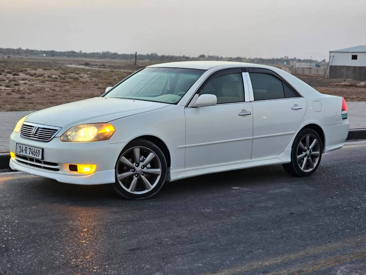 تيوتا مارك موديل ٢٠٠٤ رقم بصرة
مكينه ٢٥٠٠ vvti + كير + حدادية+مشط كله جديد 

لون صدفي... تبريد ثلج

شاشة + كامرة +سنتر لوك + لايت زنون

منظومة غاز جديدة تفويله تمشيك ٤٥٠ كيلو

رقمها بصرة بأسمي

مكان السيارة محافظة المثنى

السعر  ٨٨ بيها مجال


**إذا كنت صاحب هذا الإعلان وتريد حذفه لأي سبب، رجاءا أرسل رسالة إلى الدعم الفني**