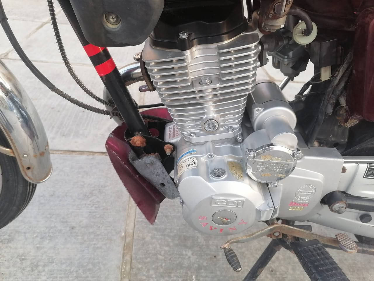 سلام عليكم للبيع دراجه سيفان 2020اوراق اصولي كهربائيات شغاله مكينته امبدل ولفات فقط مكاني دوانيه دغاره السعر 550بيه مجال الا ستفسار(***********)
