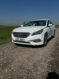 سوناتا 2016وارد امريكي  سياره قطعتين صبغ فقط بدون ضربه مكفوله كير ومكي...