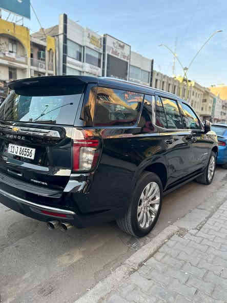 تاهو بريمير 2023 ( خليجي ) وكاله المنصور 
كفالة عامة ماشية 30 الف كم 
بدون صبغ بدون تبديل (فقط بارد اسفل الباب شبر)
مغلفه ppf من هيه وزيرو يم مركز xenon world 
رقم بغداد جديد سنويه بسمي 
حجم المحرك V8 5.3L  فول مواصفات 
المواصفات /
مفتاح التشغيل بصمة  
تشغيل عن بعد  
بانوراما  
فتح الصندوق كهرباء وبالقدم  
دفع رباعي  
حساسات أمامية  
حساسات خلفية  
لايت زينون + LED  
بك لايت LED  
دخول بصمة ذكي  
حساسات ضغط الاطارات  
اشارة في المرايا الجانبية  
المرايا قابلة للطي كهرباء  
ماسحة خلفية  
تنظيف الكاميرا الخلفية بالماء  
عدد AIR BAG 8  
نوع الكير/ بيانو  
هاند بريك كهرباء دكمة  
دشبول شاشة ديجيتال  
شاشة Apple Car play  
شاشات خلفية ترفيهية  
شاشة عرض على الزجاج الأمامي (Data Show)  
كاميرا دوارة  
5 كاميرات 360  
كاميرا في المرآة الوسطية  
الانارة الداخلية LED  
مقود جلد حياكة  
شفتات خلفية للمقود  
مثبت السرعة Cruise  
المودات والاوامر الصوتية  
شاحن هاتف Wireless  
مخارج منفذ للطاقة  
عدد المقاعد 8  
المقاعد جلد  
حركة المقاعد جميعها كهرباء  
تدفئة وتبريد المقاعد الأمامية والخلفية  
ذاكرة وضعية مقعد السائق  
ثلاجة  
تبريد مناخين منفصلين  
3 قطع تبريد  
أوضاع القيادة Drive Mode  
أوتو هولد Auto Hold  
رادار  
نظام الدوسات كهرباء  
تحذير النقطة العمياء  
نظام مانع الانزلاق  
نظام نزول المنحدرات  
نظام تحديد المسار  
نظام اطفاء وتشغيل المحرك التلقائي 

مكان السياره بغداد الاعظميه 
للاستفسار الاتصال فقط غير متوفر على الفيس
السعر (620) 
(***********)
