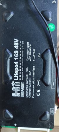 متوفر قطعتين بي ام اس  bms  4s 12v  discharge 30A charge 15A bms  16s ...