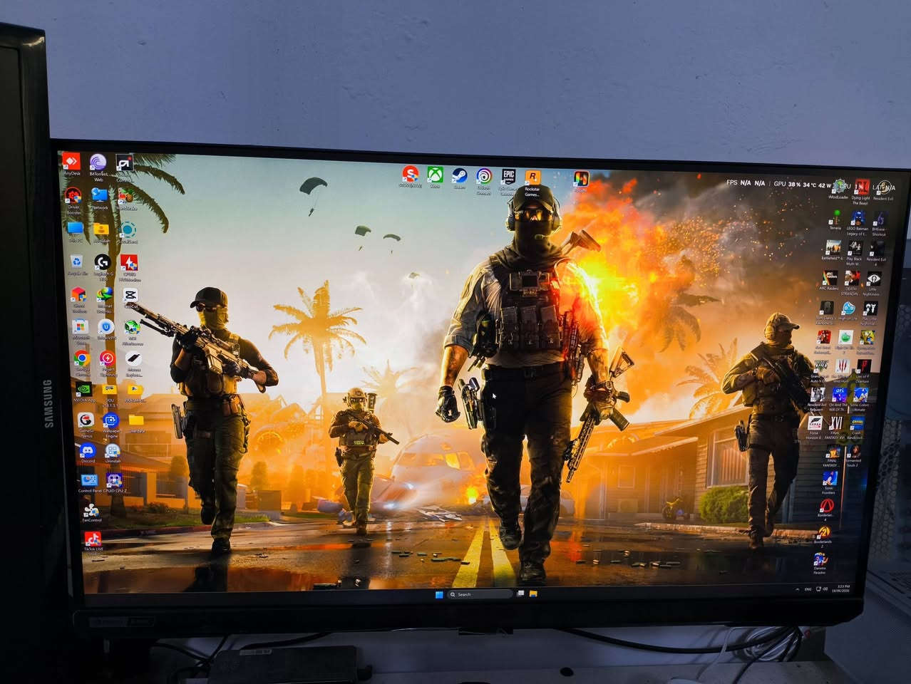 شاشة سامسونك g7 odyssey للبيع نظيفة مستعملة اقل ال٦ اشهر
مواصفاتها:
4k 144hz 1ms ips smart 28 g sync free sync
S28BG702EM
السعر 525 الف 
المكان ديالى بعقوبة وتوصيل موجود


**إذا كنت صاحب هذا الإعلان وتريد حذفه لأي سبب، رجاءا أرسل رسالة إلى الدعم الفني**