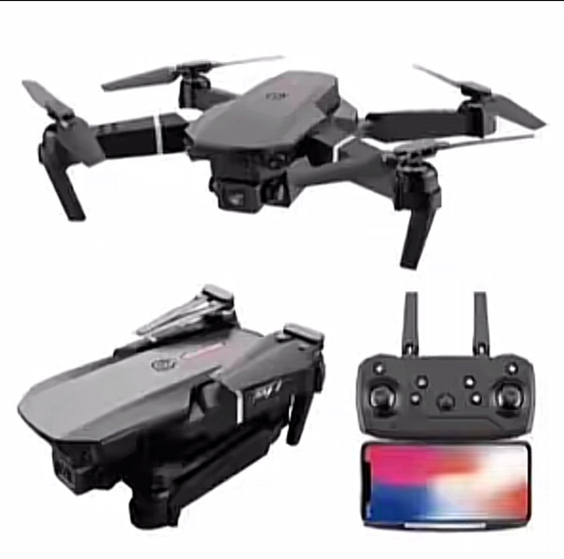 الدرونات المتوفره حاليآ 
 E88max
محركات برجلس السعر 35 الف 
…
  نضارات في آر + GT3 
احترافيه كامره متحركه السعر ٤٥ 
…..
E88 
كأمره متحركه السعر ٣٠ شامل التوصيل 

يوجد توصيل كافة محافضات العراق التوصيل 6️⃣ 
*********** واتساب
