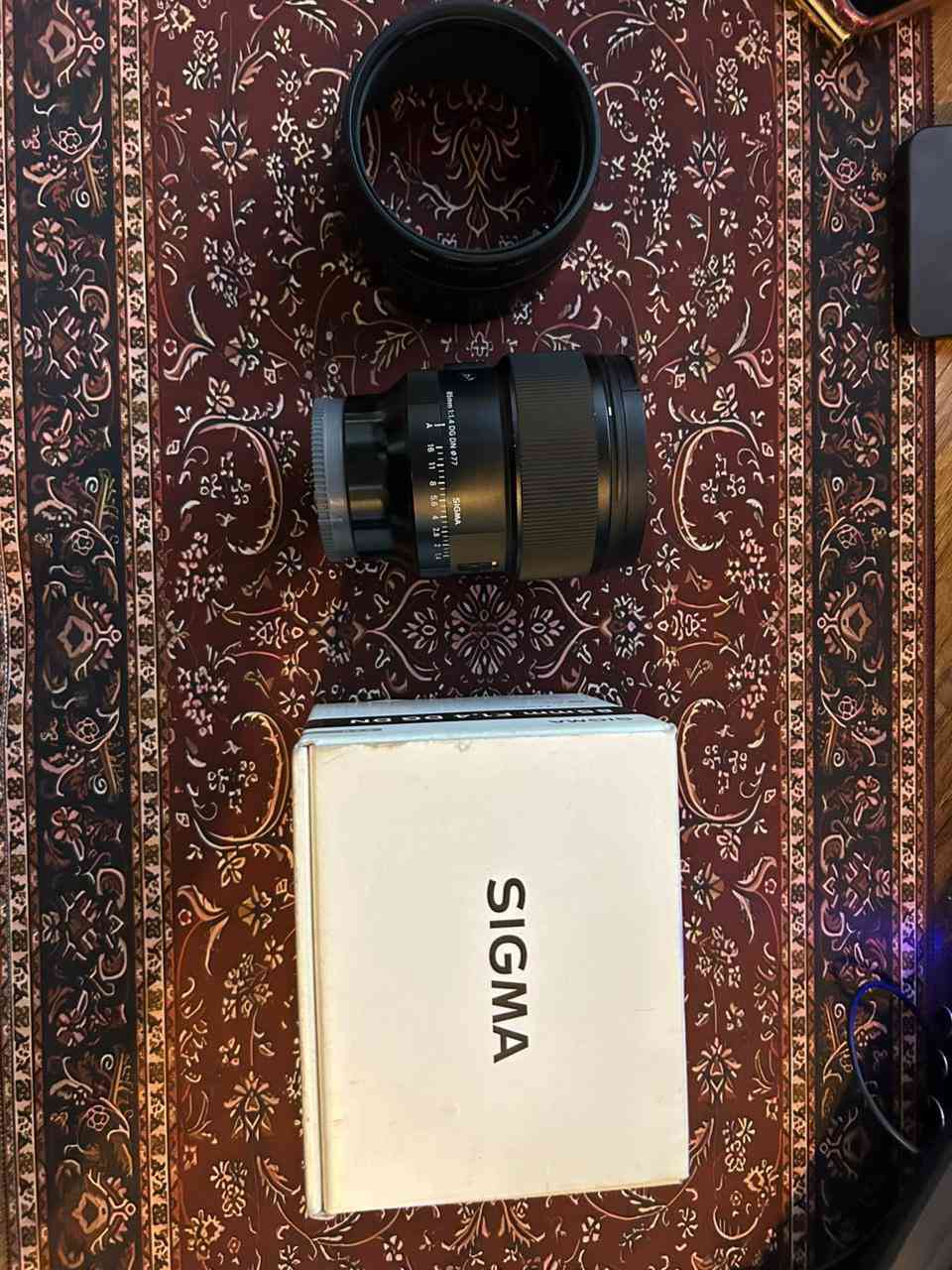 عدسه 85 ملم سوني سكما ارت الاصدار الثاني
السعر 875 الف للتواصل 
***********
