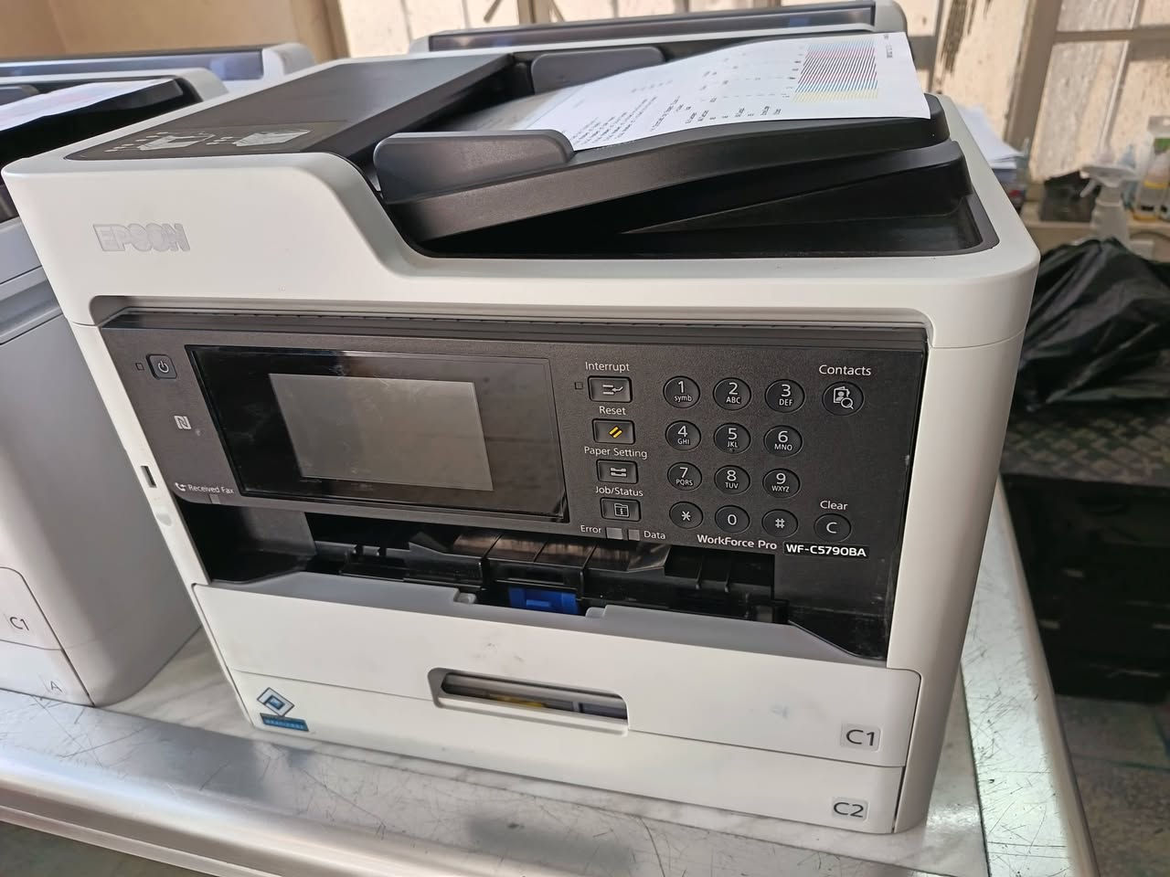 طابعات ايبسون wf5710 بالة عداد قليل وجهين واي فاي فيدر وجهين السعر حسب عداد الطابعة ضمان فحص النوزل والصورة ممتازة للتفاصيل والاسعار عالخاص *********** واتساب *********** توصيل لجميع المحافظات
