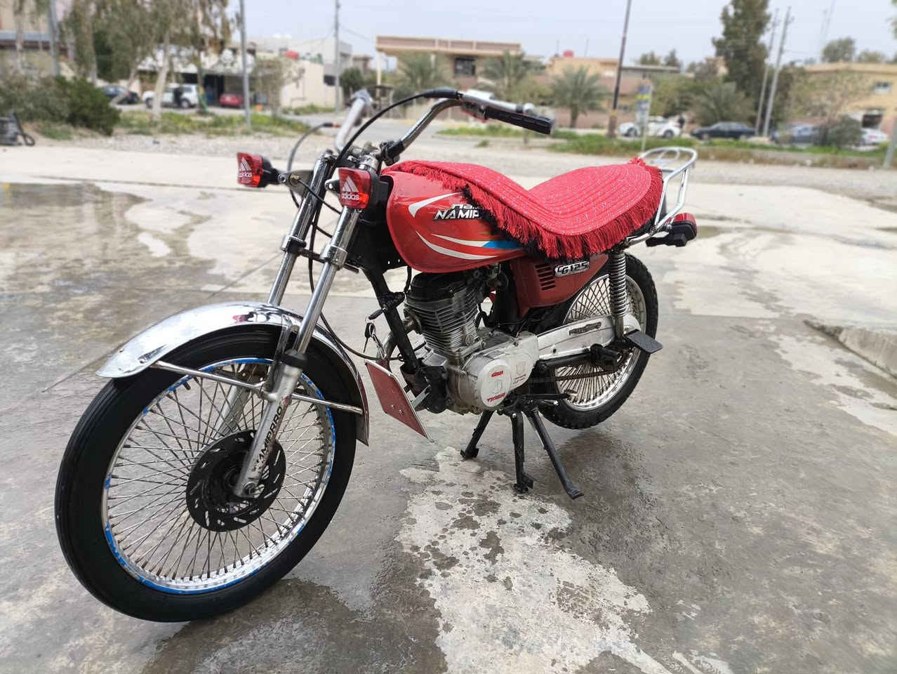 للبيع تايكر موديل 17 
دراجه خير من الله شلعه او معدل 
كهربائيات كله شغال غراضة كلة موجوده
نكره هندر صفحه كلج كابريتر غراضة جدد بنز كلة جديد 
مابي اي نقص مكينه بس صوت فيلس بس فيلس لا نقص لا بخار 
بدون اوراق ابيع اعيد غراضة موجودات كله جديد أو اصلي بلادي
سعر (320) بي مجال 
رقم (***********) مكاني خانقين جبراوة
