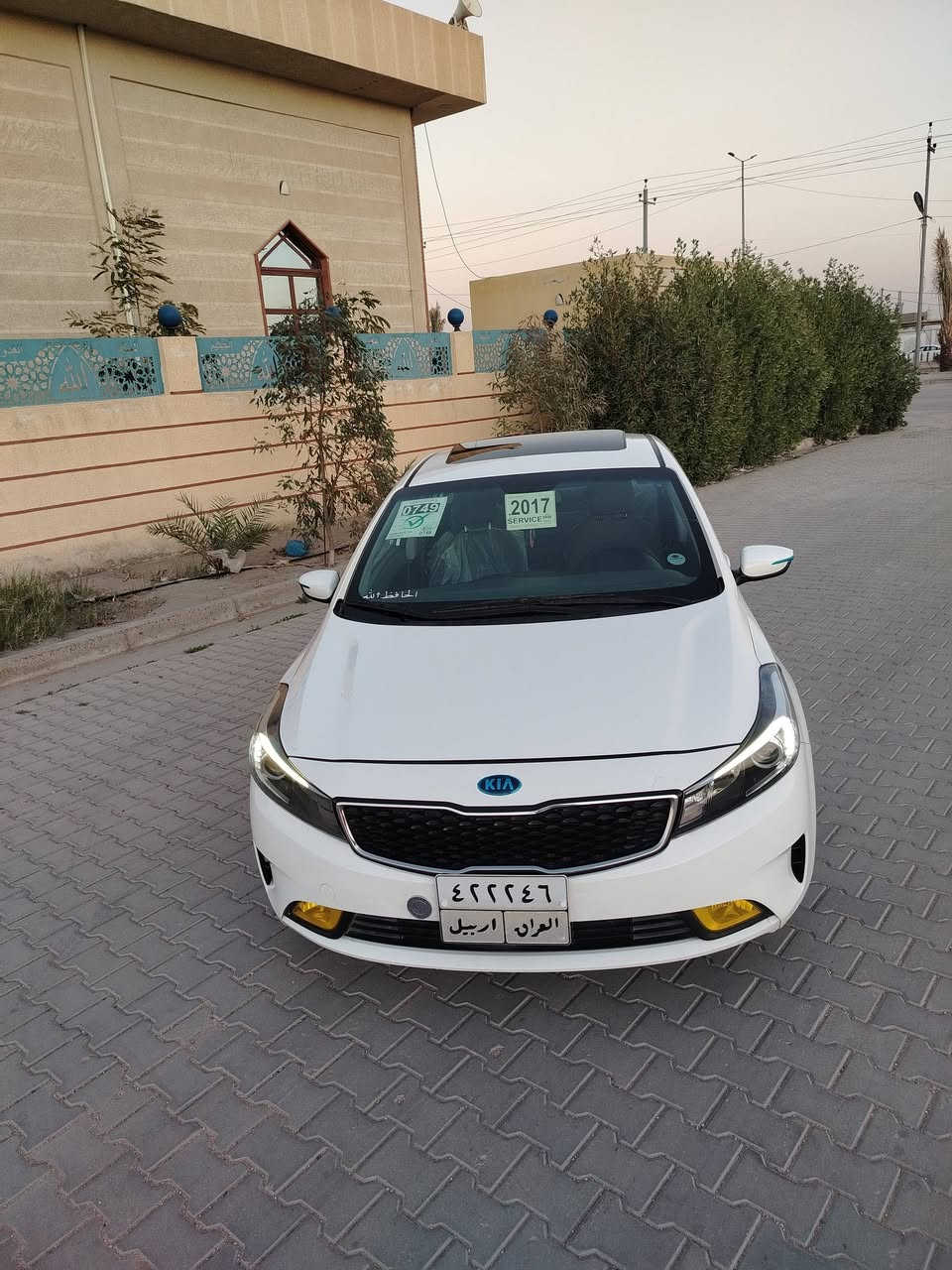 سلام عليكم كيا سيراتو موديل 2017 خليجه فول للخير محرك2000 كفاله عااامه شرط تفحص ع سونار كير محرك تبريد حداديه كله وضع الشركه سياره كفاله من صبغ تبديل فتح حالوب كفاله من كلشي يدات نيكل تحكمت حساس خلفي 5دجاوي فتحه سقف 3 طكات اي بي اس  لد امامي حاكيه  ثلاجه داخل لونين مانع انزلق نضام سبورت وايكو واس محرك 2000شرط برغي مامفتوح تخم تاير جديد رقمه اربيل الاماني بسم شركه وكاله او تحويل سعر 140صافي مكاني نجف اتصال فقط ***********
