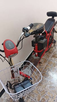 بايسكل كهربائي • سعر خاص • مثل بالصورة