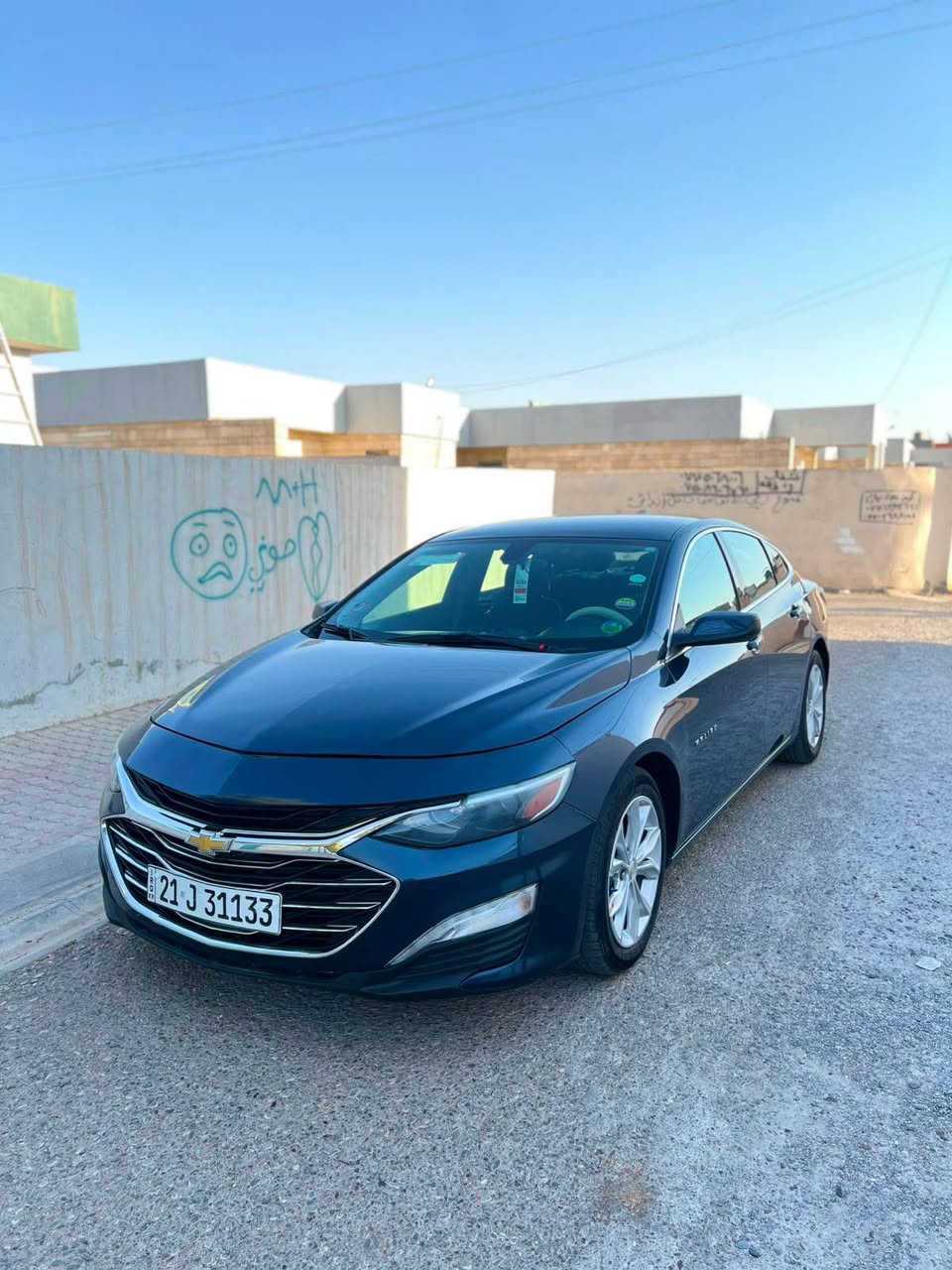 سلام عليكم 
سيارة ماليبو موديل 2021 گيرو محرك شرط و مامفتوح سيارة مواصفات LT. سوكان ڤول يوم تحديد صورعً شاش أيبات بيلدي كاميرا 📷 رادار ABS گير عادي و تو ماتيك و 3بصم و سويج بصم سيارة شغال كوشنات كهربائي تبريد حاروبارد شغل سيارة جاهز مابيه نقص كهربائي كول شغل 4قطع صبوخ بدون ضراب و بدون دواخل تاخم تايرات و صدر كول جديد وتاخم ويل كروم بيلدي جديد كول شرط سنوي جديد راقم جديد  شرط تحويل واوكال وخرمات سعرة 89 $&بيه مجال راقم تالفون *********** كركوك, العراق
