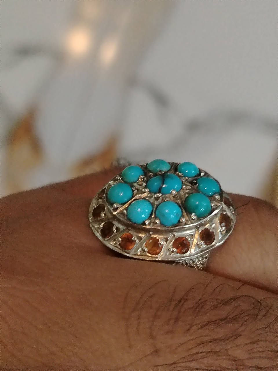 تحية طيبة لجميع
خاتم فضة

مطعم بحجر الفيروزج

وحجر السترين

فضة 925

للبيع


**إذا كنت صاحب هذا الإعلان وتريد حذفه لأي سبب، رجاءا أرسل رسالة إلى الدعم الفني**