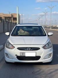 هونداي اكسنت ٢٠١٥ خليجي شركه العامه فول فتحه ويل كب شاشه اشاير بــ مري...