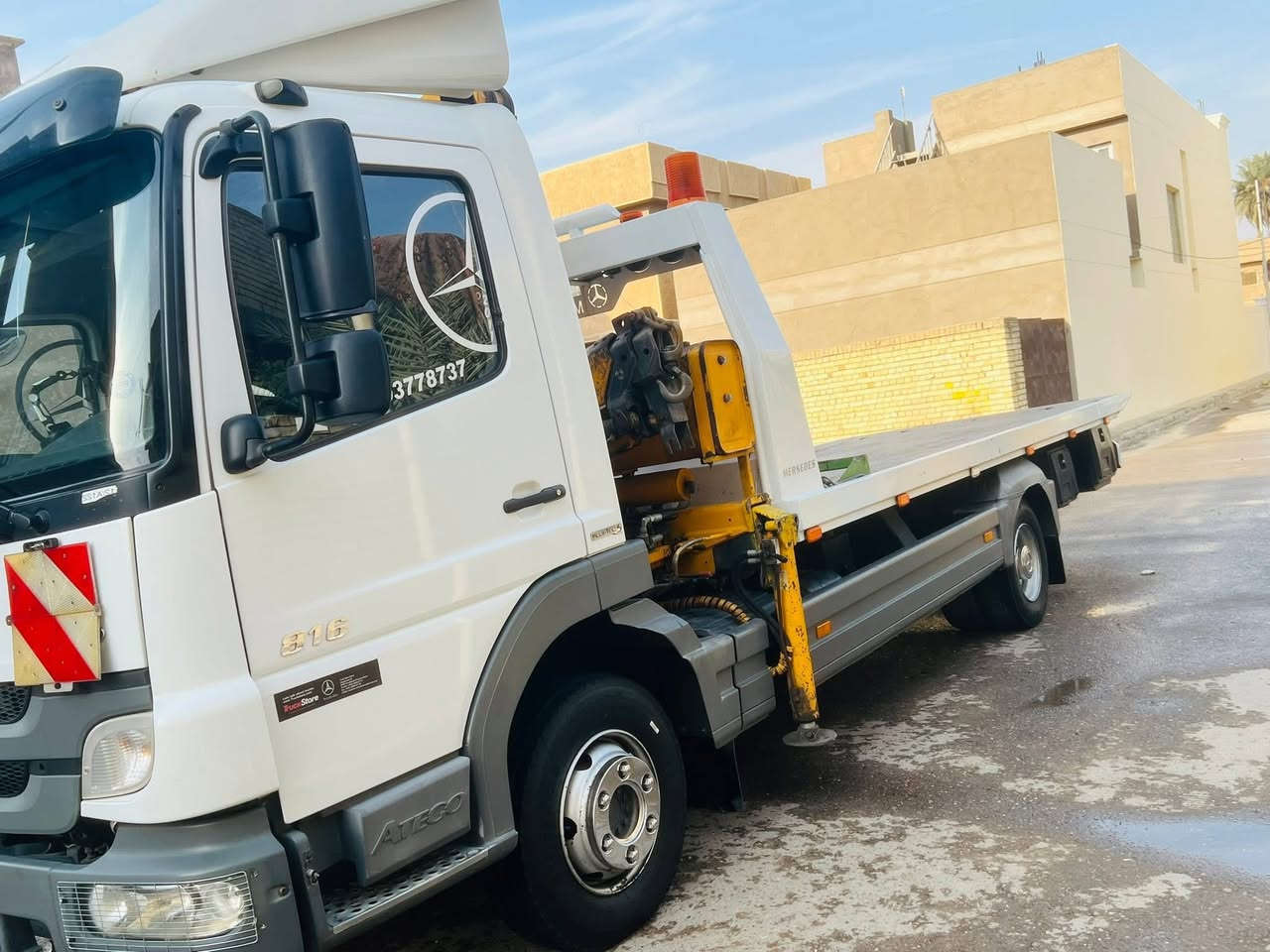 كرين اتيكو للبيع موديل 2011سياره 6برغي 4سلندر كرين 4600/2سلايت بدي نزال رقم سليمانيه سعر325ورقه العنوان بغداد رقم الهاتف ***********/***********
