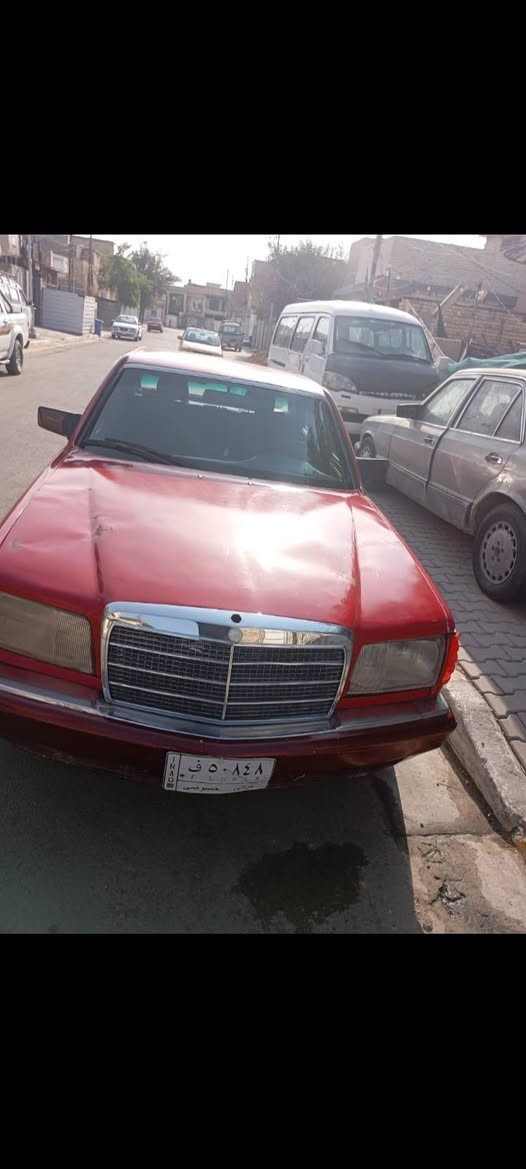 سلام عليكم سيارة لبيع مارسيدس بسمي تحويل ثاني يوم السعر 27بغداد  ***********
