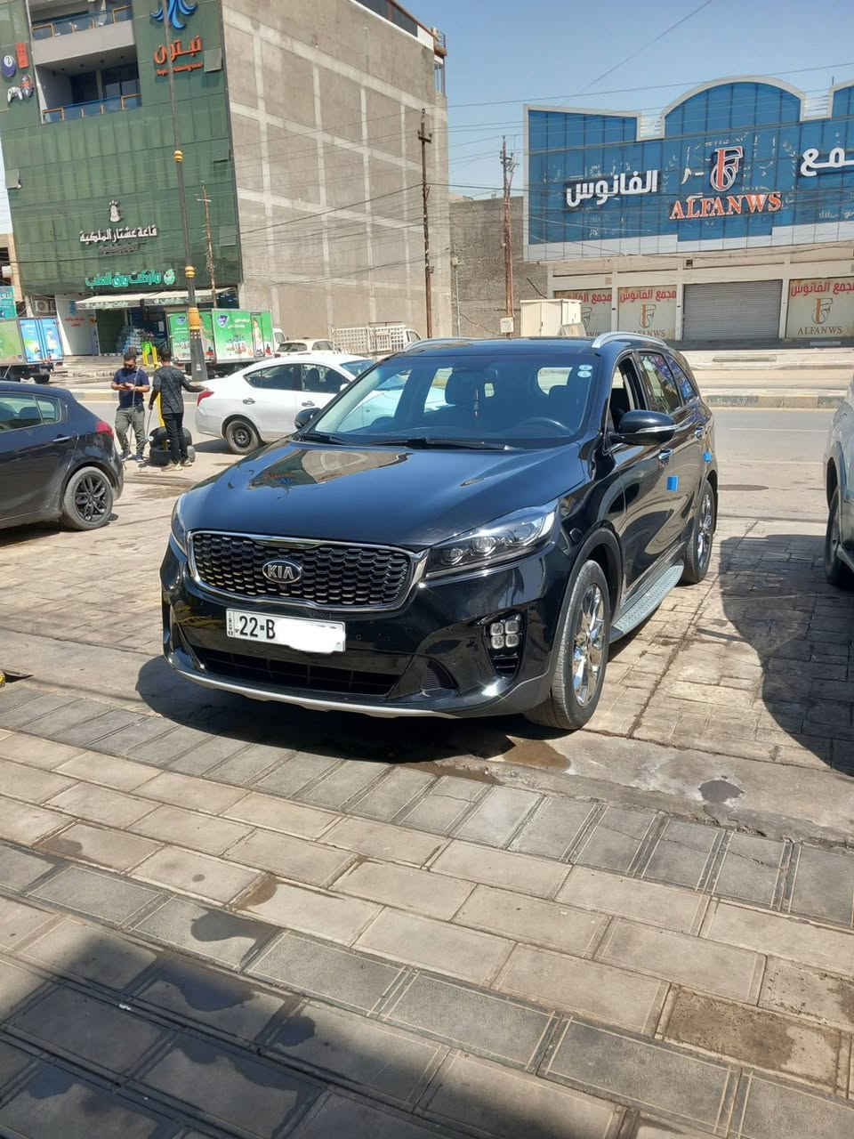 كيا سورنتو موديل ٢٠ رقم شمالي
لون اسود كذاب جيتي لاين فول مواصفات 
كشنات كهرباء سبير ما نازل ماشيه ٦٥ بارد مقدار اصبعين الباب الخلفي وره السايق ٣قطع تبريد ٧راكب 
سلايد دروب 
السيارة بأسمي تحويل ثاني يوم 
السعر ٢٤٢ وبيها مجال 
الرقم ***********
***********

