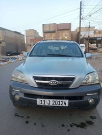 كيا سورنتو 2006 وارد امريكي حادثها جاملغ ومعدل نفسه بدون دواخل سياره ف...