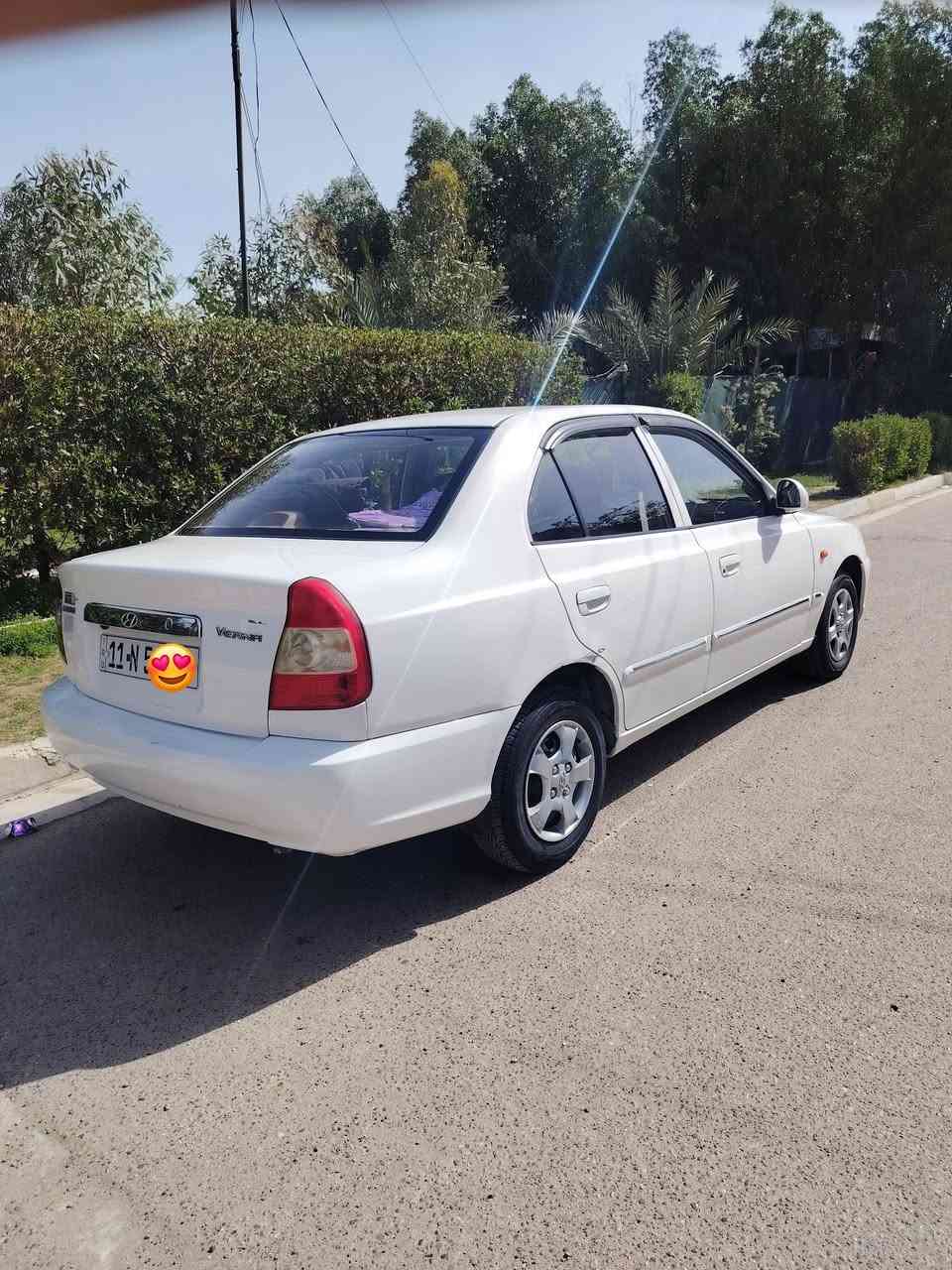 السلام عليكم
سيارة للبيع
هونداي اكسنت فيرأنا
موديل2012
خليجي مكفولة 
سيارة بلادية
عدا دعامية الخلفية بيها صبغ جمالية
تبريد ثلچ
تخم تاير جديد
محرك مكفول
سيارة بأسمي رقم نكليزي شرط تحويل ثاني يوم
العنوان بغداد البلديات
السعر83بيها مجال بسيط
غير متواجد ع فيس
رقم الهاتف***********
