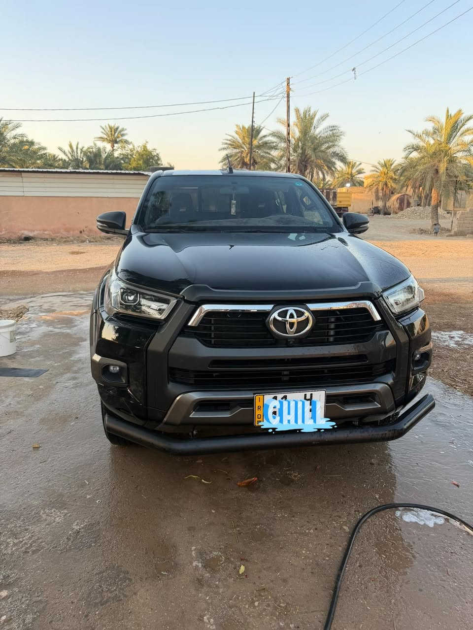 هايلوكس ٢٠٢٤مكفوله كفاله عامه ماشه ٢٥الف قابل للزياده السعر ٣٩٠$او بيه مجال مكان السياره بغداد  رقم الهاتف ***********
