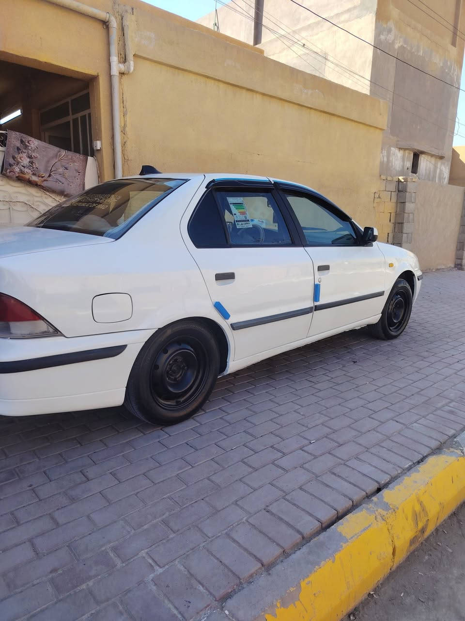 السلام عليكم   . .
سمند 2012 ناطقه   رقم دولي لل30
مكفوله من ضربه وصبغ 
كير ومكينه كفاله بلادي لا تبخير لا تنقيص
تدفئه تبريد خير من الله 
دوشمه جديده .تخم تاير.  باتري جديد 
السعر المطلوب 44 
مكان السياره /الصويره
باقي التفاصيل ***********
