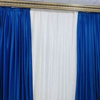 بردة قذيفة • ٣×٣م • نيلي تول أبيض