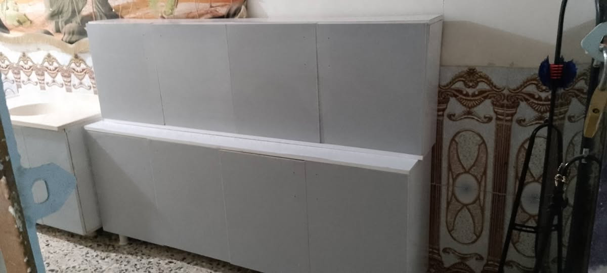 سلام عليكم كاونتر مترتين صاج جديد مامستخدم
3قطعه سنك مرمر السعر 225 وبي مجال الستفسار ***********
