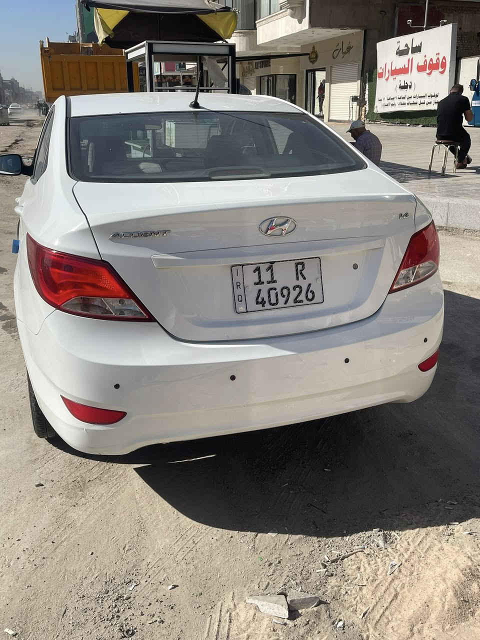 السلام عليكم 
هونداي اكسنت خليجي 
موديل 2016 
محرك 1600
ماشيه 102
جاملغ الامامي مبدل فقط الايمن
حداديه مبدله جديد قبل شهر 
تبريد ثلج 
كير مكينة مكفولات 
السياره ب اسمي 
مكاني الكاظمية
السيارة جاهزة 

السعر 108 وبيها مجال بسيط 
***********
