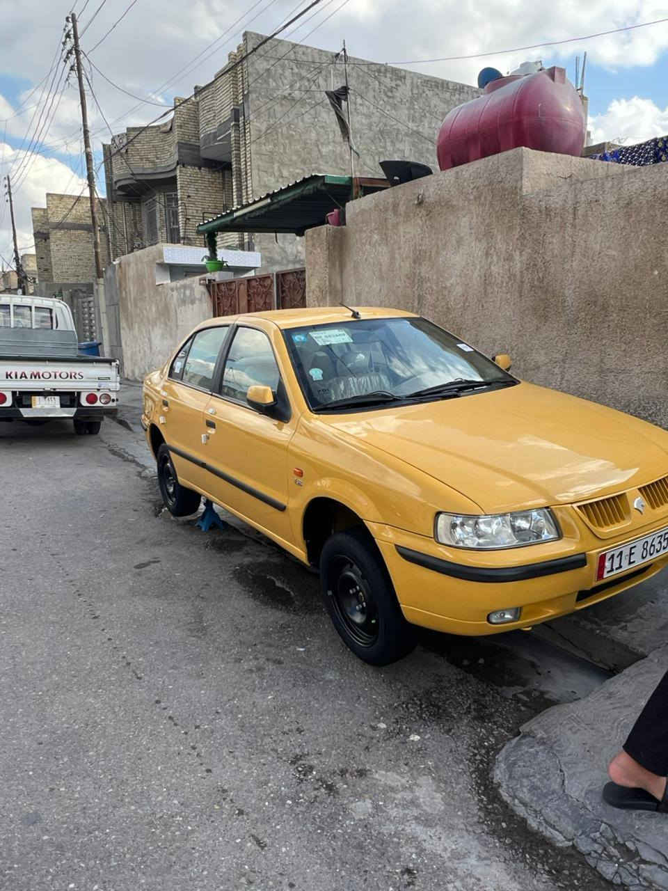 السلام عليكم سمند 13 السياره جديده جدا هيئه رقم دولي سياره باسمي رقم بغداد المكان بغداد سياره جديده ماكينه السعر على الخاص رقم الهاتف ***********
