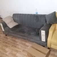 طقم ٧ مقاعد • كاونتر مرمر • مفروشات