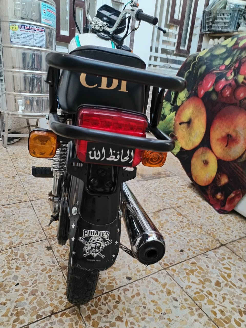 دراجه للبيع اوراق كامله مكينه ارابيدو شاصي 17 شلامجه احمد شهاب دراجه كلها اصلي مكو شي تجاري مشدود الها *********** مكان حي رساله
