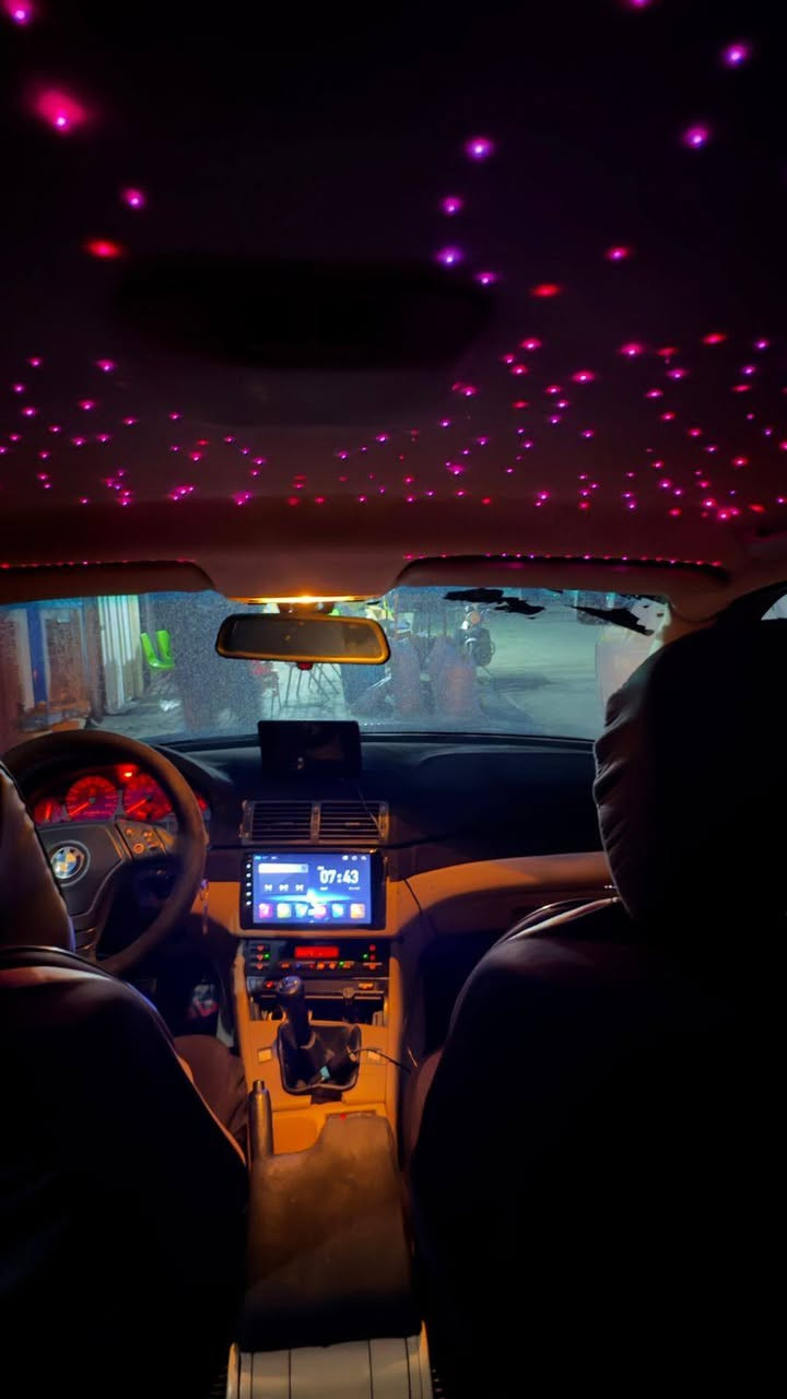 مرخصة الادمن المحترم
E46
للبيع السياره جاهزه من كولشي برغي ناقصه ادامه عامه للسياره
كت سستم صوت اساور سقف روز ولايتات جدد نضيفه حيل ***********
