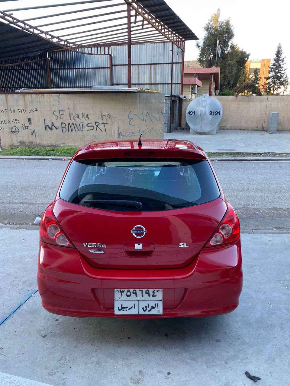 نيسان فيرسا ٢٠١٢ SL
فول موسه فات به سلايت نيه 
به سمه 
Abc
تراكشن 
مه كينه ٢٠ 
كير cvt
به س بونيت سوخى هه يه 
دوو سى جى تهرحديله 
يه مليؤن خرامه ى له سه ر پاش مه حمه له ده تدريته وه
داواى ٨٦ مه جاليكى برا يانه 
ژماره &***********& أربيل, العراق
