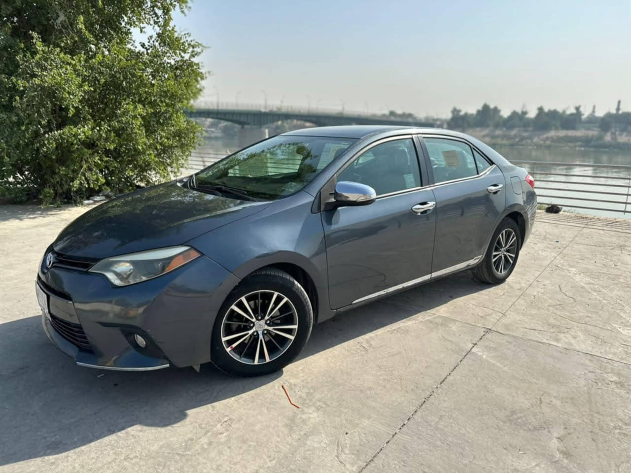 كورلا le 2015
تحكمات ستيرن 
ثلاث انظمة قياده
مثبت سرعة
ويل كب حجم 16
 ماشيه 73 الف ميل  
رقمها بغداد بأسمي
السيارة كلش نظيفة على ايدي بانزين محسن ودهن امزويل مغلف الارضية والكشنات جلد وكلشي بيها بلادي على وضع الشركة
حادثها بلجاملغ الخلفي 
تفاصيل السياره كلها واضحة بلصور 
صور حادث موجوده
المكان بغداد الكاظمية
سعرها 126$


**إذا كنت صاحب هذا الإعلان وتريد حذفه لأي سبب، رجاءا أرسل رسالة إلى الدعم الفني**