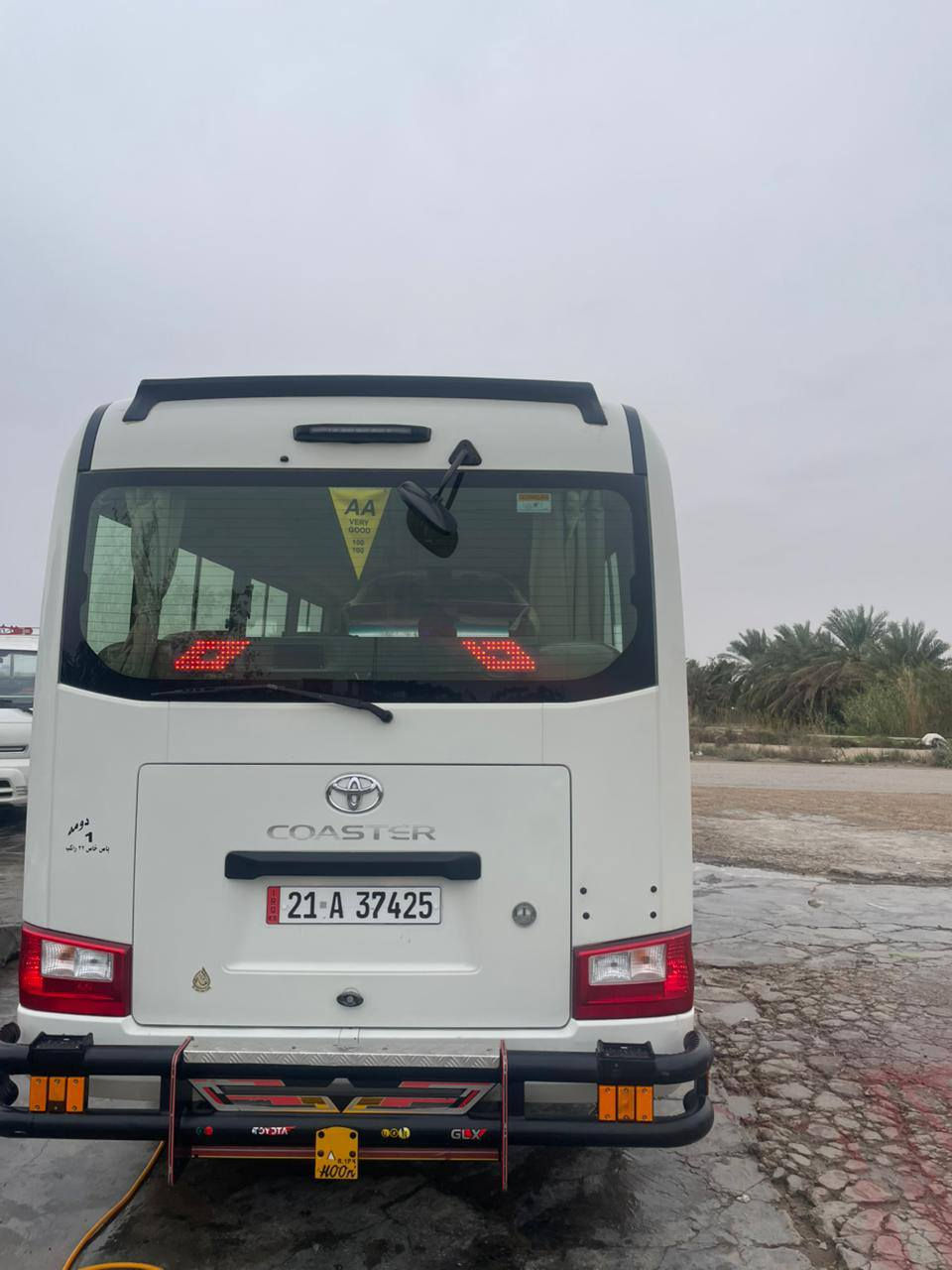 السلام عليكم  للبيع كوستر م 2018 سياره جاهزه تخم تاير جديد صدر جديد كشن ستاركس  سيبايه درع جاهزه للأخير.
م بغداد 
‏‪***********‬‏
