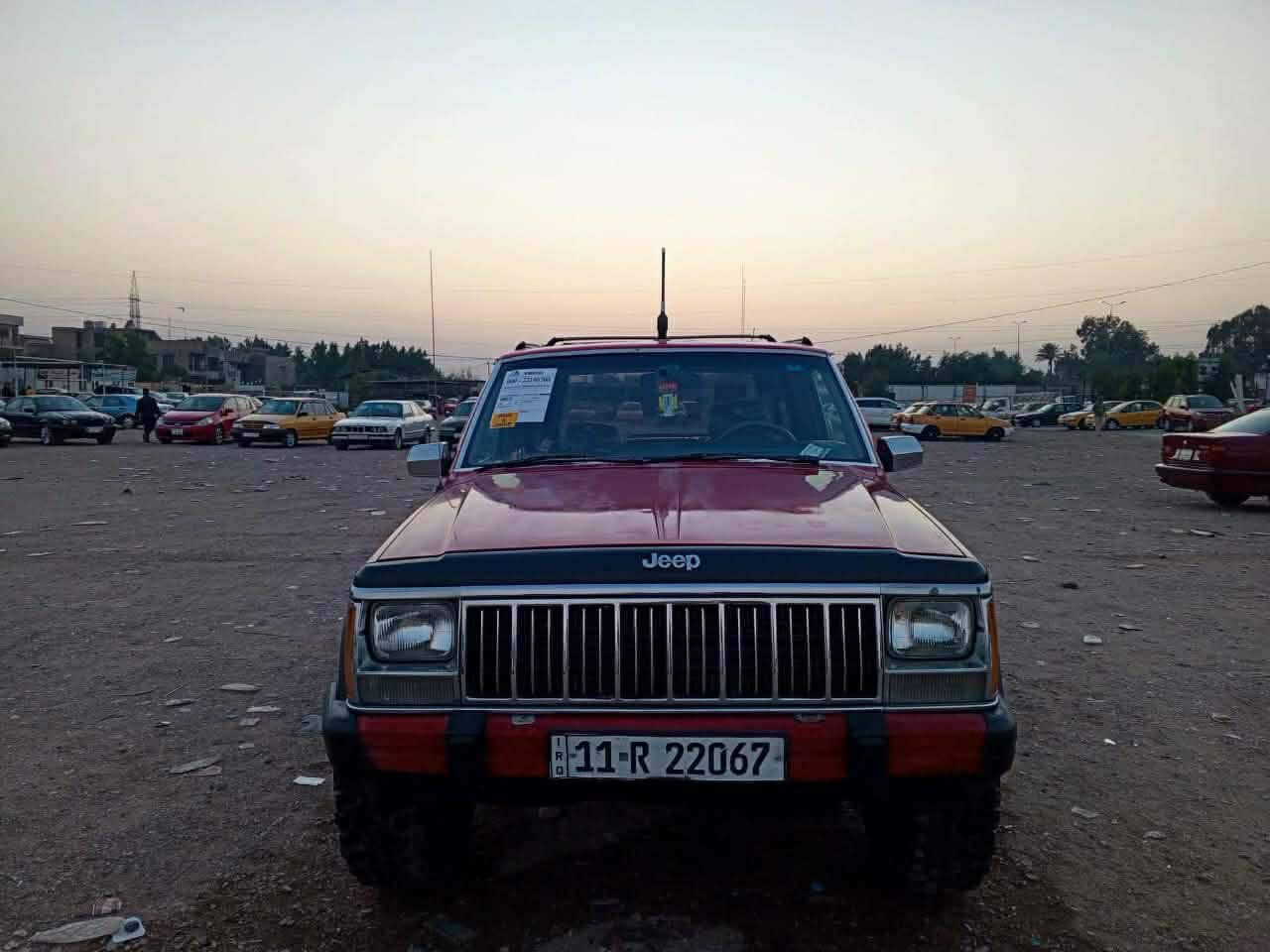 جيب كراند شيروكي تاير افرود  محرك بلادي كير بلادي بانزين غاز كير اتو ماتيك رقم بغداد الجديد سنوية جديدة هزه جديده تحويل ثاني يوم السعر 55$وبيها مجال 
للاستفسار 
***********
