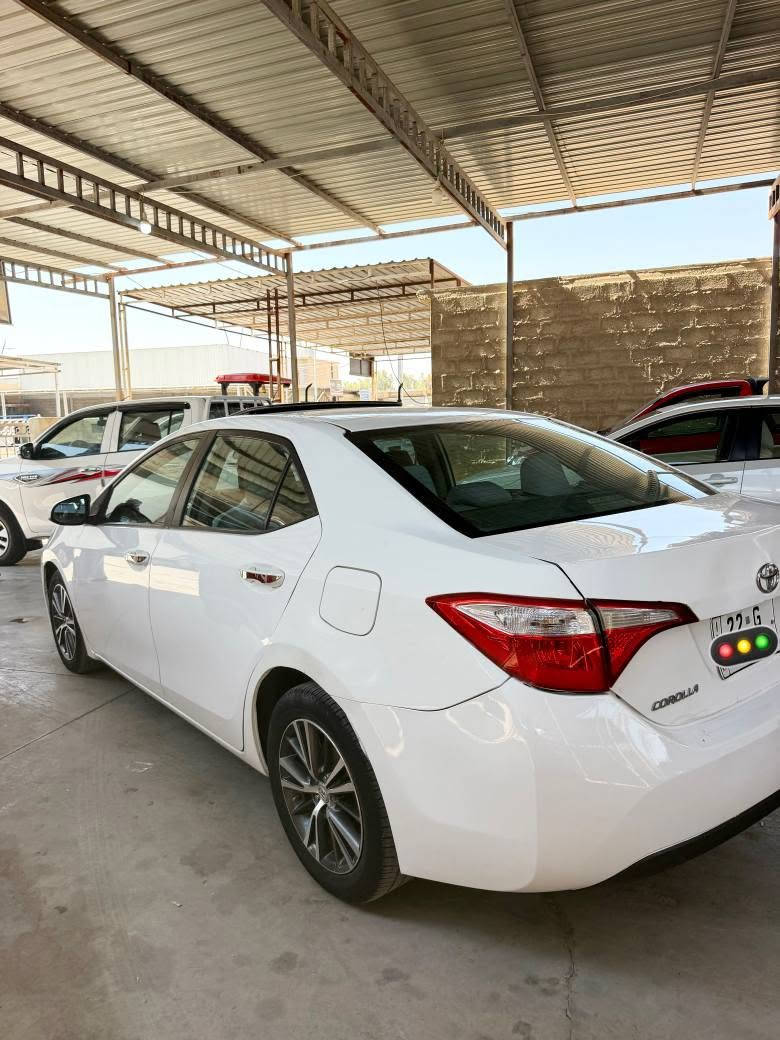 السلام عليكم كورلا ٢٠١٦ le محسن
ضرر بونيد و٣قطع خلفي موضح بالتقرير بدون دواخل بدون ايرباك 
سيارة سلايت سنوية جديد لل٢٨
صدر محرك گير بالشرط مامفتوح
السعر ١١٨ وبيه مجال بسيط شراي خابر هذا رقمي *********** وبي واتس اب المكان كركوك الحويجه كركوك, العراق
